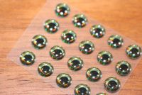 Lathkill 4D Living Fish Eyes 15mm Olive/Brown Tones