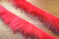 1/8" Crosscut Two Toned Rabbit Strips Black/Red