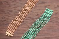 Senyo's Fusion Foil Legs Barred Copper And Green Foil