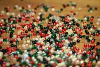 Micro Glass Beads Green