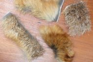 Red Fox Skin Patch Natural