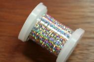Holographic Tinsel Large Silver