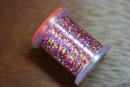 Holographic Tinsel Large Pink