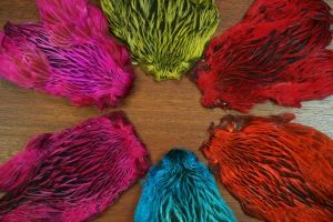 Lathkill Dyed Indian Badger Hen Capes