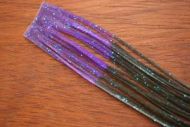 Hot Tipped Crazy Legs Black/ Purple Tipped