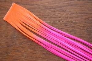 Hot Tipped Crazy Legs Hot Pink/Flo Orange Tipped